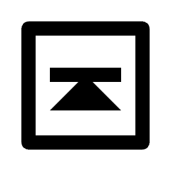 Keyboard Projection Key Icon from Outlined Line - Streamline Material Set