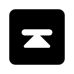 Keyboard Projection Key Fill Icon from Rounded Fill - Material Pro Set