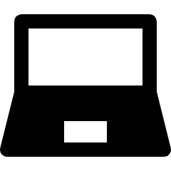 Laptop 1 Icon from Nova Solid Set