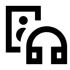 Media Output Icon from Sharp Line - Material Pro Set