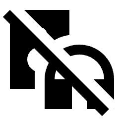 Media Output Off Fill Icon from Sharp Fill - Streamline Material Set