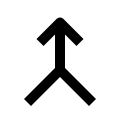 Merge Icon from Outlined Line - Streamline Material Set