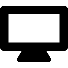 Monitor 1 Icon from Nova Solid Set