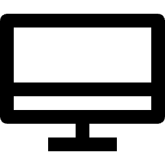 Monitor Icon from Nova Line Set