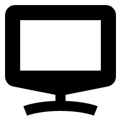 Monitor 4 Icon from Nova Solid Set