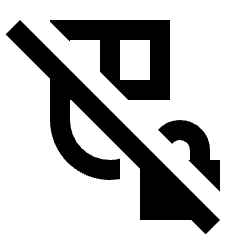 Mouse Lock Off Icon from Sharp Line - Streamline Material Set