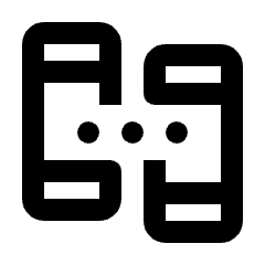 P2p Icon from Rounded Line - Streamline Material Set