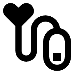 Pacemaker Icon from Sharp Line - Streamline Material Set