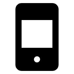 Phone Iphone Fill Icon from Rounded Fill - Material Pro Set