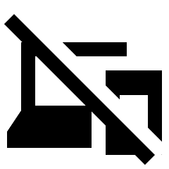 Phonelink Off Fill Icon from Sharp Fill - Streamline Material Set
