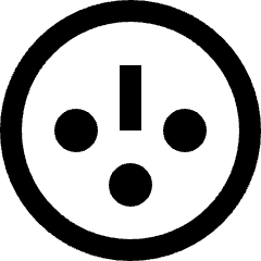 Power Adapter Icon from Nova Line Set