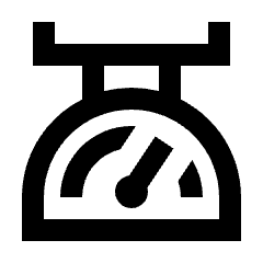 Scale Icon from Sharp Line - Streamline Material Set