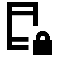 Screen Lock Portrait Icon from Sharp Line - Streamline Material Set