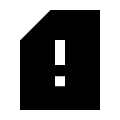 Sd Card Alert Fill Icon from Sharp Fill - Streamline Material Set