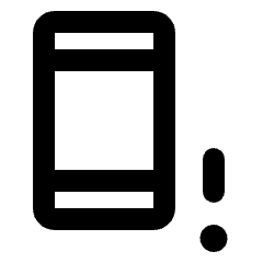 Security Update Warning Icon from Rounded Line - Streamline Material Set