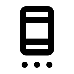 Settings Cell Icon from Rounded Line - Streamline Material Set