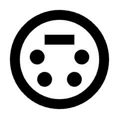 Settings Input Svideo Icon from Outlined Line - Streamline Material Set