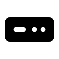 Settop Component Fill Icon from Rounded Fill - Streamline Material Set