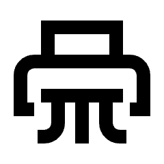 Shredder Icon from Sharp Line - Streamline Material Set