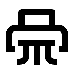 Shredder Icon from Outlined Line - Streamline Material Set