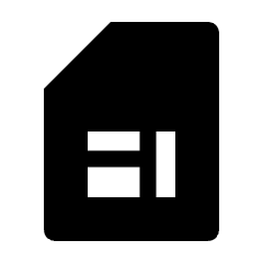 Sim Card Fill Icon from Outlined Fill - Streamline Material Set