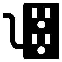Sockets Box Icon from Nova Solid Set