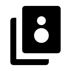 Speaker Group Fill Icon from Outlined Fill - Streamline Material Set