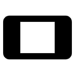 Stay Current Landscape Fill Icon from Rounded Fill - Material Pro Set