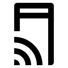 Tap And Play Icon from Outlined Line - Material Pro Set