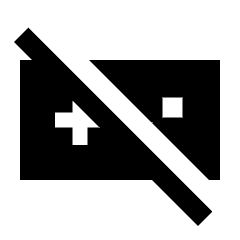 Videogame Asset Off Fill Icon from Sharp Fill - Streamline Material Set