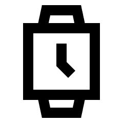 Watch Time Alt Icon from Sharp Line - Material Pro Set