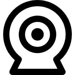 Webcam Icon from Nova Line Set