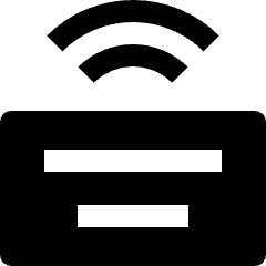 Wireless Keyboard 1 Icon from Nova Solid Set
