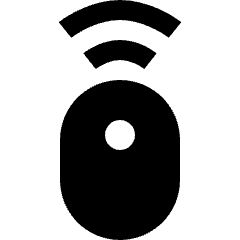Wireless Mouse Icon from Nova Solid Set