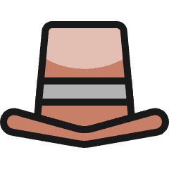 Hat 1 Icon from Ultimate Colors Set