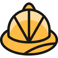 Hat Architect Icon from Ultimate Colors Set