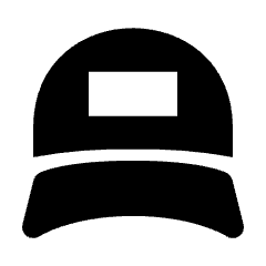 Hat Cap Icon from Nova Solid Set
