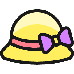 Hat Lady Icon from Ultimate Colors Set