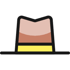Hat Icon from Ultimate Colors Set