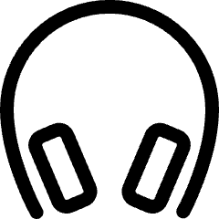 Headphones 2 Icon from Ultimate Regular Set