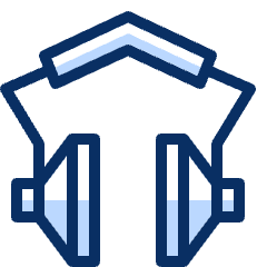 Headset Icon from Cyber Duotone Set