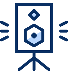 Speaker 3 Icon from Cyber Duotone Set