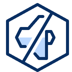 Volume Mute 1 Icon from Cyber Duotone Set