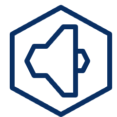 Volume ON 1 Icon from Cyber Line Set