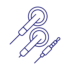 Headphones 2 Illustration from UX Line Set