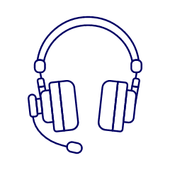 Headphones Wireless 2 Illustration from UX Line Set