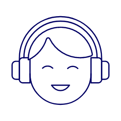 Podcast 4 Illustration from UX Line Set