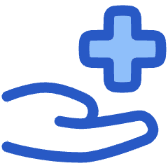 Insurance Hand Icon from Plump Duo Set