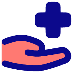 Insurance Hand Icon from Plump Pop Set
