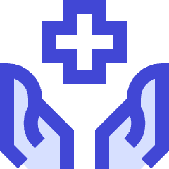Insurance Hands Icon from Sharp Duo Set
